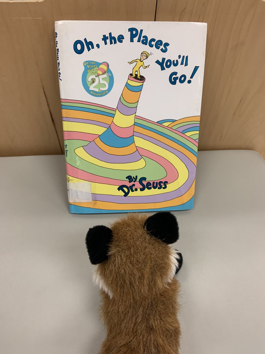 DHSTMah's tweet photo. Kit is celebrating Dr. Seuss birthday!  March 2nd https://t.co/23lJAJujV8