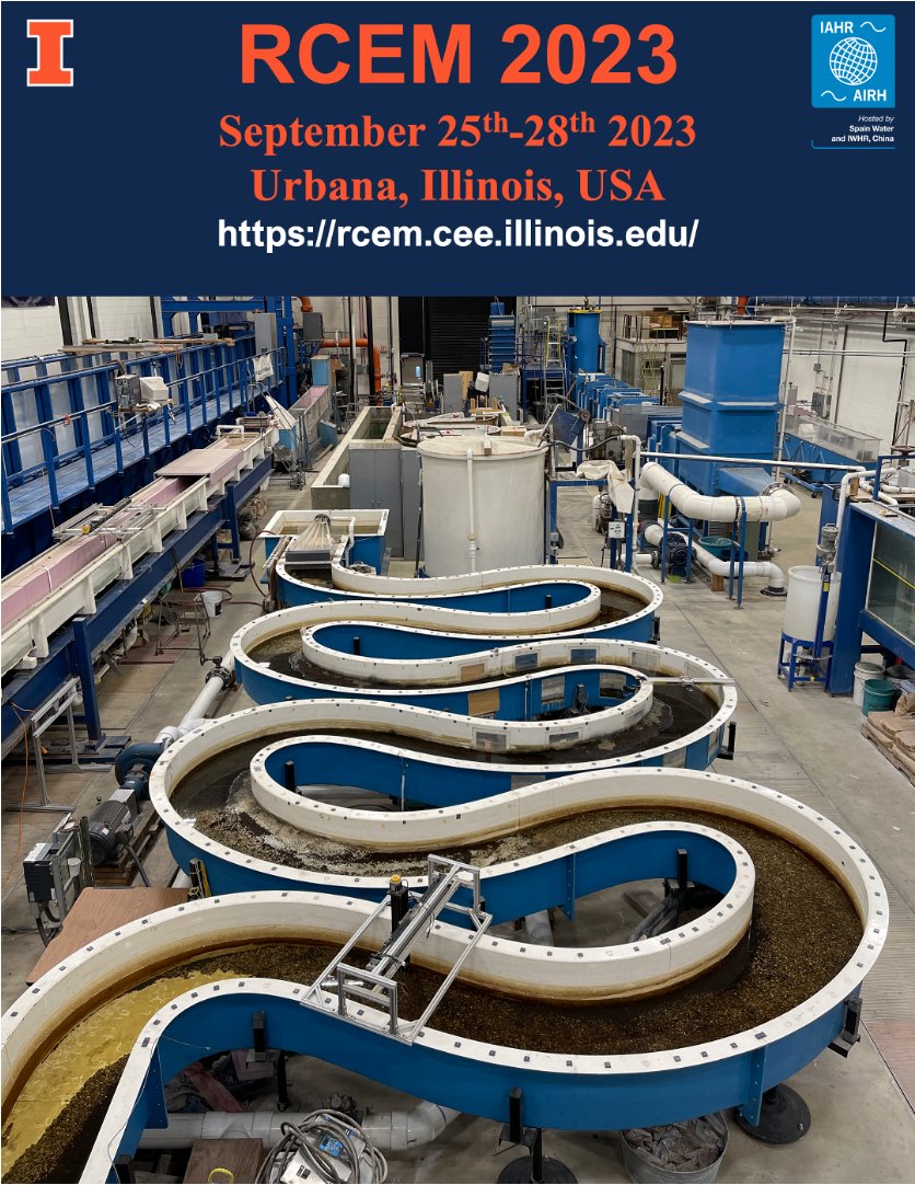 rafaelotinoco's tweet image. Thank you to all who have already submitted abstracts to #rcem2023!  We have extended the deadline to March 31st. More details and updates at rcem.cee.illinois.edu. Looking forward to see you all in September.
@CEEatIllinois @IAHR