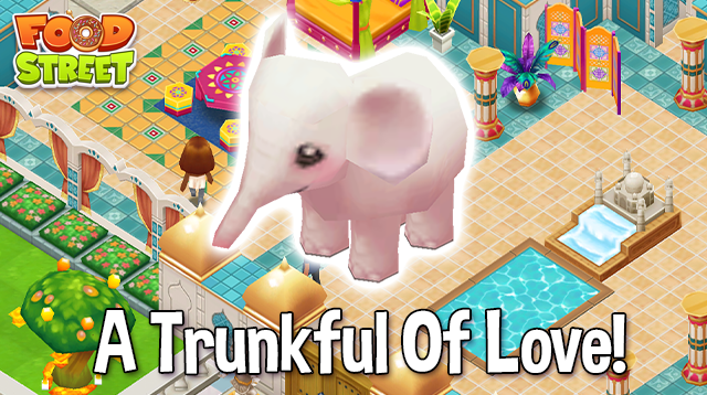 PlayFoodStreet's tweet photo. This adorable baby elephant will melt the hearts of your guests - get yours from shops NOW!
#FoodStreetGame #SupersolidGames https://t.co/ApJFNFq7ni