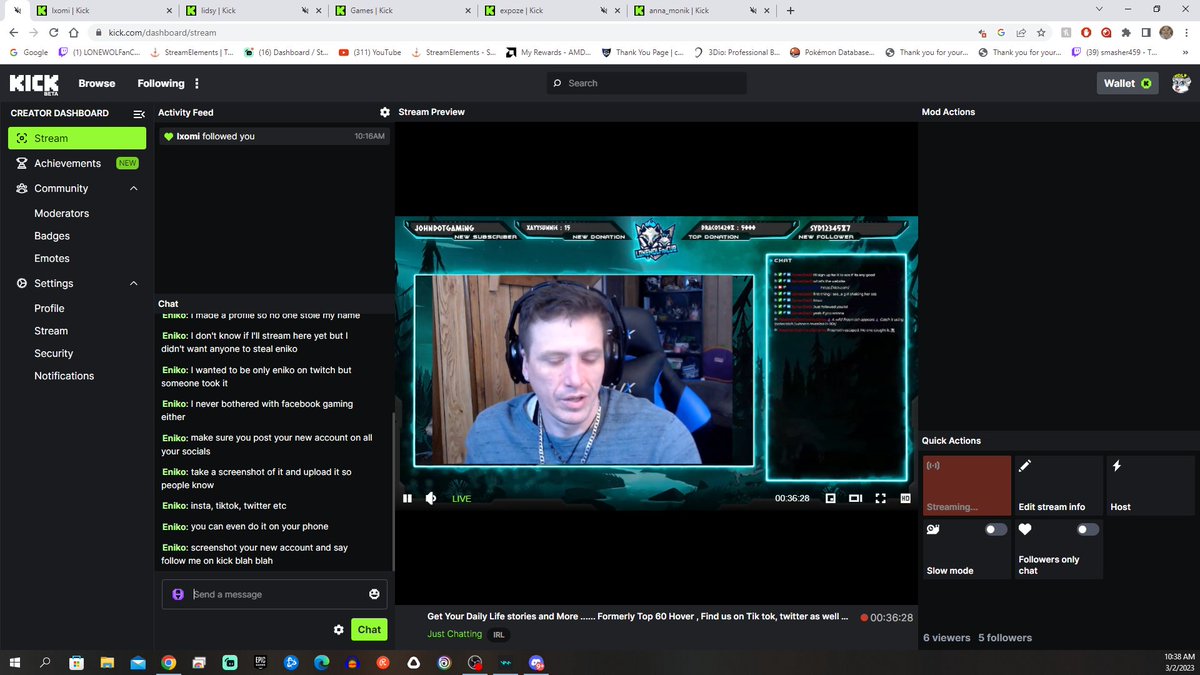 LONEWOLFanCUB's tweet photo. Come on over to @kick  and check out what everyone in the #streaming world has been talking about , We are live right #meow https://t.co/waZayIUkZ7   #newplaces #newplatform #newstart #goodtimes😊 #community #worthit #happyashell #laterhaters✌🏼️ https://t.co/LCUuVZ7oib
