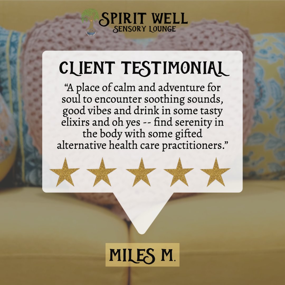 SpiritWellSL's tweet image. Thanks for the love, Miles! 🧡✨ #spiritwell #consciouscommunity