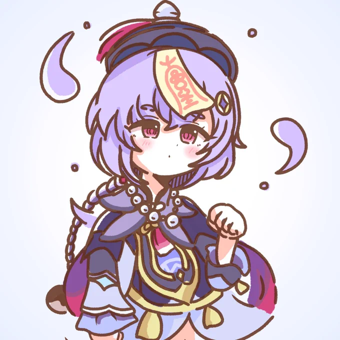 お誕生日なので再掲しすぎてもう何度も見たわ…となる七七ちゃん絵をば… 
