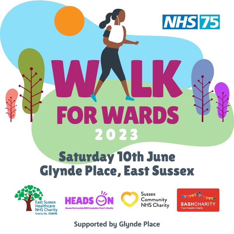 Heads On (@headsoncharity) on Twitter photo We are thrilled to be launching Walk for Wards 2023; celebrate the NHS 75th Birthday with #Sussex #NHS Charities!
Saturday 10th June at <a href="/GlyndePlace/">Glynde Place</a>
Uniting with @scft_charity <a href="/ESHTNHS/">East Sussex Healthcare NHS Trust</a> <a href="/SASHCharity/">Surrey & Sussex Healthcare Charity</a> <a href="/SPFT_NHS/">Sussex Partnership</a> We are thrilled to be launching Walk for Wards 2023; celebrate the NHS 75th Birthday with #Sussex #NHS Charities!
Saturday 10th June at <a href="/GlyndePlace/">Glynde Place</a>
Uniting with @scft_charity <a href="/ESHTNHS/">East Sussex Healthcare NHS Trust</a> <a href="/SASHCharity/">Surrey & Sussex Healthcare Charity</a> <a href="/SPFT_NHS/">Sussex Partnership</a>