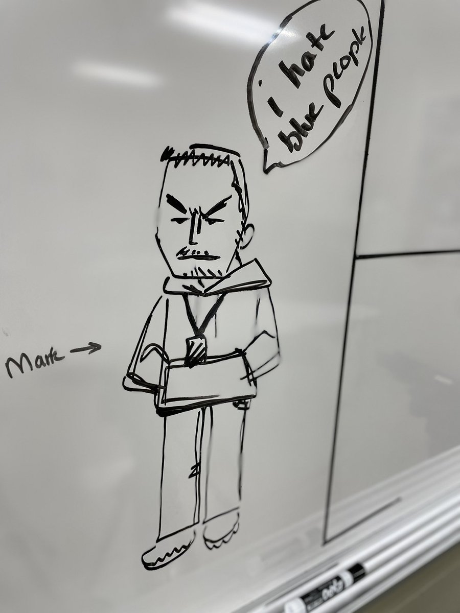 McCracken_Media's tweet photo. When the internet goes out and you can't use your editing software...The photography class plays Pictionary and your Intro classes write screenplays in the correct format. #pivot #internetout https://t.co/QD2PMfKgV4