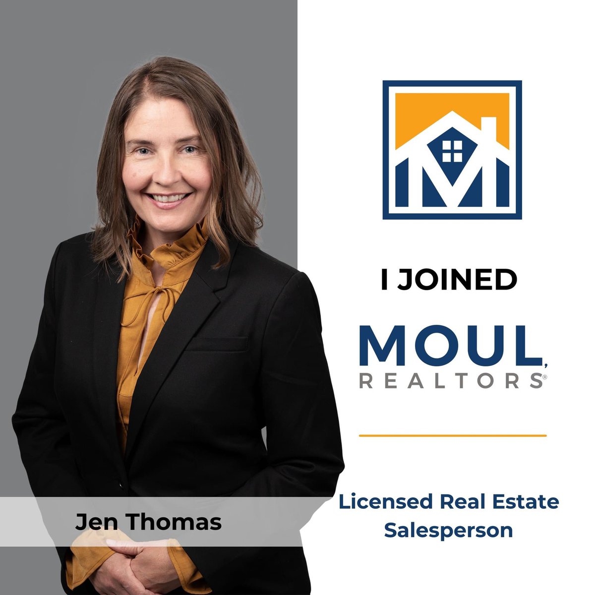 Here we grow! Moul, REALTORS® is excited to announce the addition of Jen Thomas to the Team as our newest Licensed Real Estate Salesperson. Jen has executed various customer service responsibilities across her career, including serving 2 years in the Peace Corps. in Vanuatu.