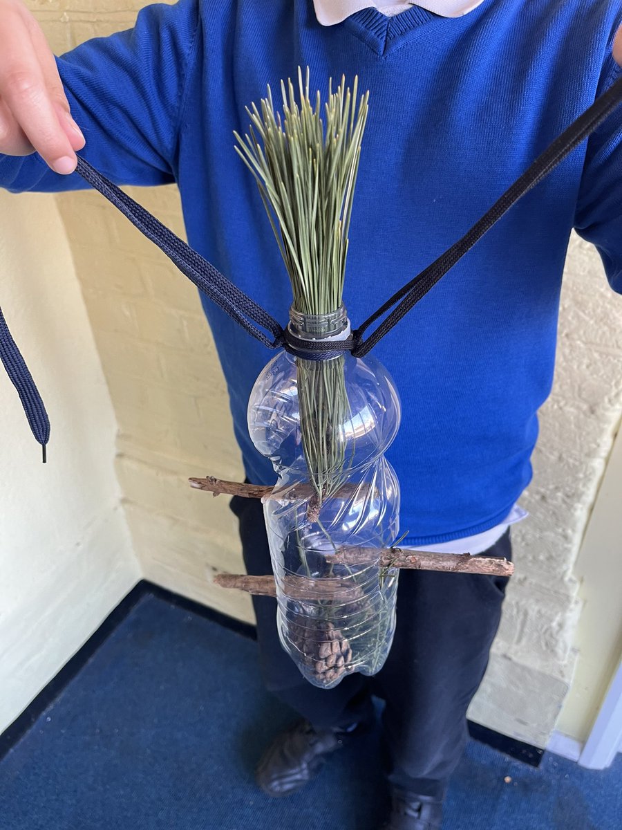 Miss_C_Nelson_'s tweet photo. Here they are…our final recycled bird feeders. What do you think? @PelhamPrimary_ https://t.co/fg4egItdJY