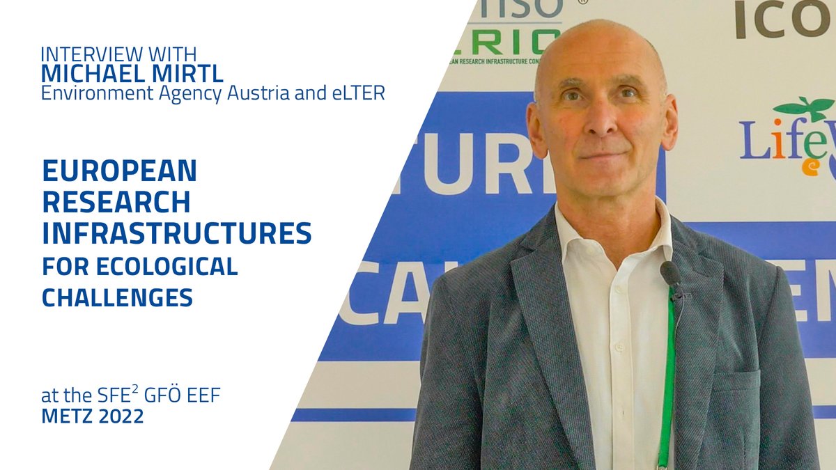 Have you heard of <a href="/eLTER_Europe/">eLTER</a>? It seeks insights into impacts of climate change, biodiversity loss, soil degradation, pollution &amp; unsustainable resource use in European ecosystems &amp; socioecological systems.💡
Learn more with coordinator, Michael Mirtl ➡️lifewatching.tv/?video=explain…