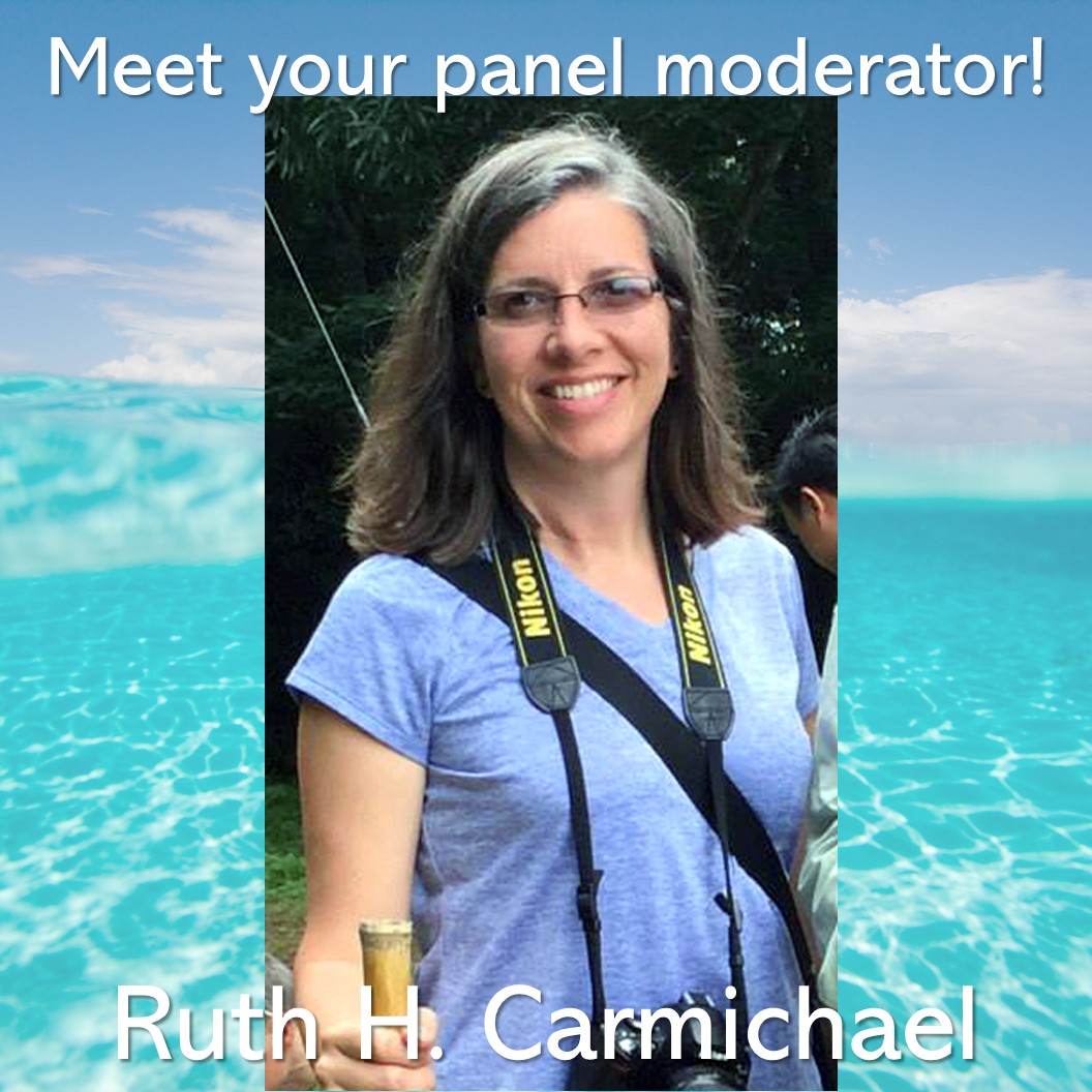 Meet your moderator! RUTH H. CARMICHAEL is a Sr Marine Scientist & Special Advisor to the Director on Research & Ocean Health at #DauphinIslandSeaLab, Prof of Marine Sciences at the University of South Alabama, & Director of DISL’s Marine Mammal Research Program. #seamamms2023