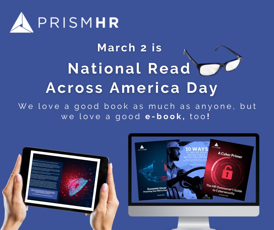 PrismHR on Twitter "Today is NationalReadAcrossAmericaDay. We love