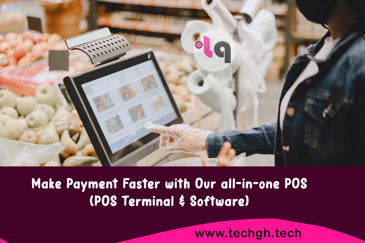 techgh_tech's tweet image. Advantages our POS system:
&amp;gt;&amp;gt; Better Inventory Management
&amp;gt;&amp;gt; Simple Invoicing
&amp;gt;&amp;gt; Quick Payments
&amp;gt;&amp;gt; Better Customer Management
&amp;gt;&amp;gt; Better Customer Orders
&amp;gt;&amp;gt; Better Purchasing and Supplier Order Management

visit.... techgh.tech
#techgh
