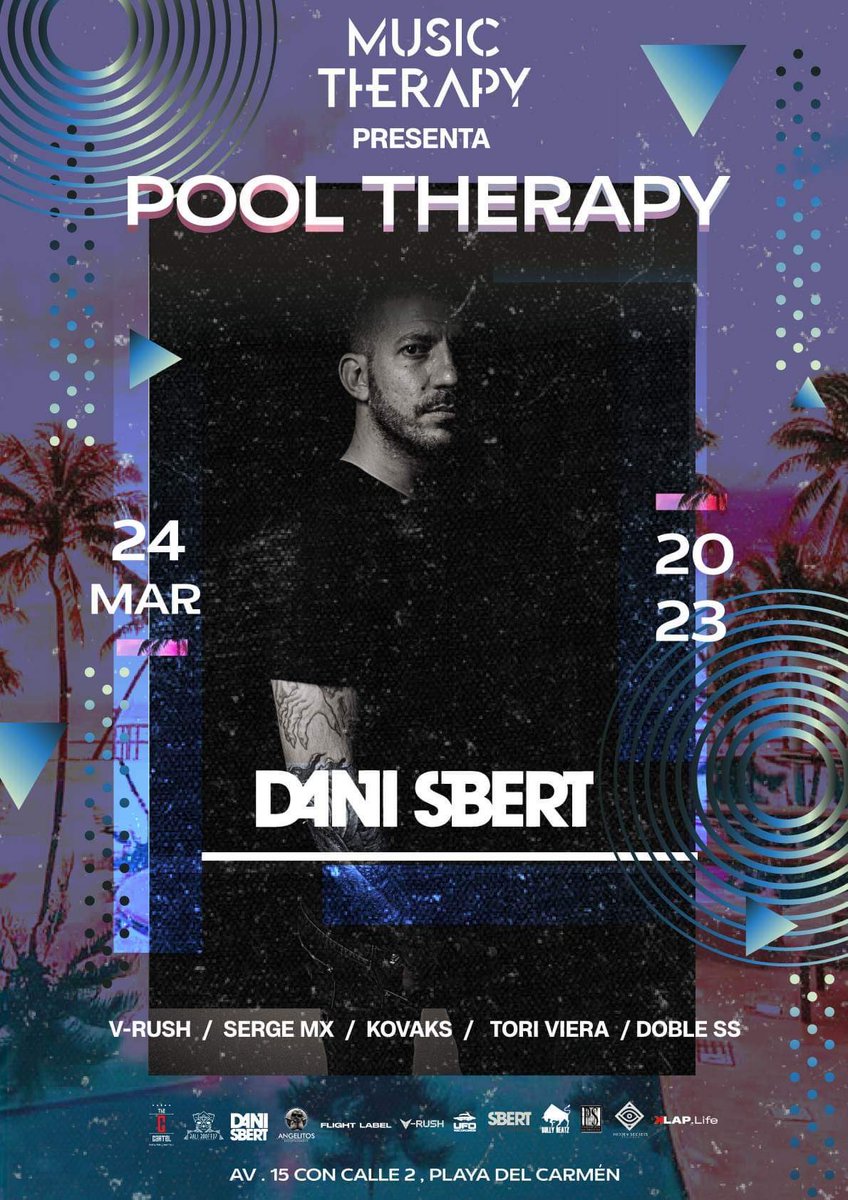24 March @ Music Therapy Bali Club (Playa del Carmen,Mexico)