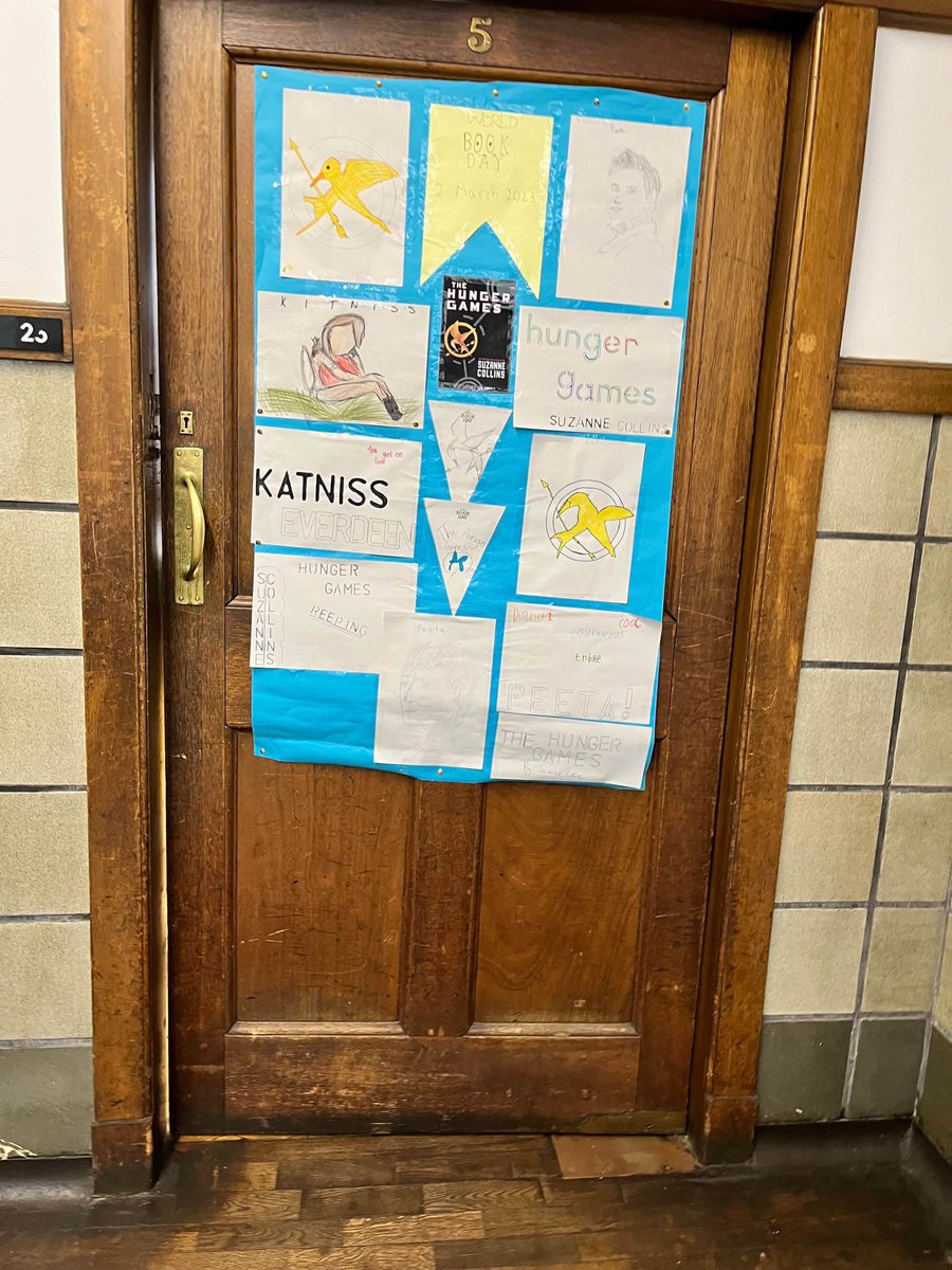 redgate_mrs's tweet photo. The S1 Reading Ambassadors have been hard at work judging the doors for #WorldBookDay and the winner will be announced next week! @MarrColOfficial @MarrEnglish https://t.co/maRrkjDT8m