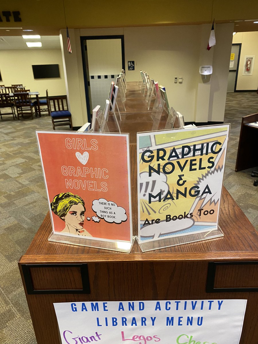 GrahamLibrarian's tweet image. I love the 1st of the month. New displays for days! #librarylife #librarydisplays
