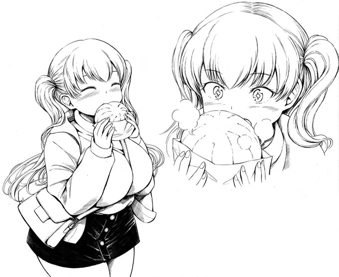 雛子らくがき。

出すほうの差分をFANBOXで公開しています。
先日より300円のプランが追加されていますので、よろしければご利用ください。
https://t.co/qRTsmYqCV7 