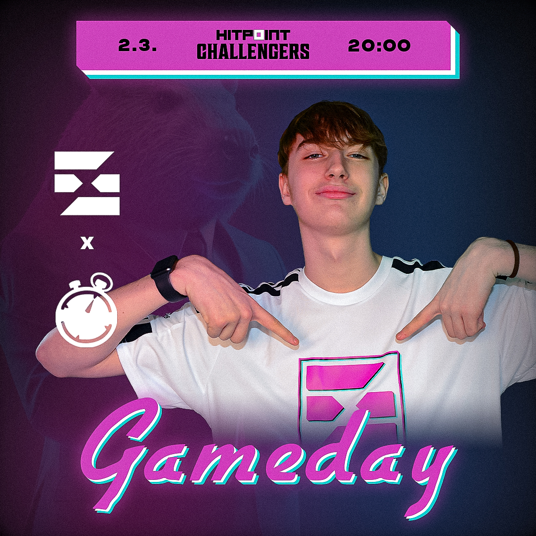 GAMEDAY ‼️🫡

Druhý zápas superweeku máme tady a je na čase si pohrát se stopkami... 
<a href="/STOPWATCHeSport/">STOPWATCH eSports</a>  měří nějak špatně 🤔

Ve 20:00 přijďte fandit na stream <a href="/hitpointcz/">Hitpoint.cz</a> 

#OKWEPULLUP #EXEWIN