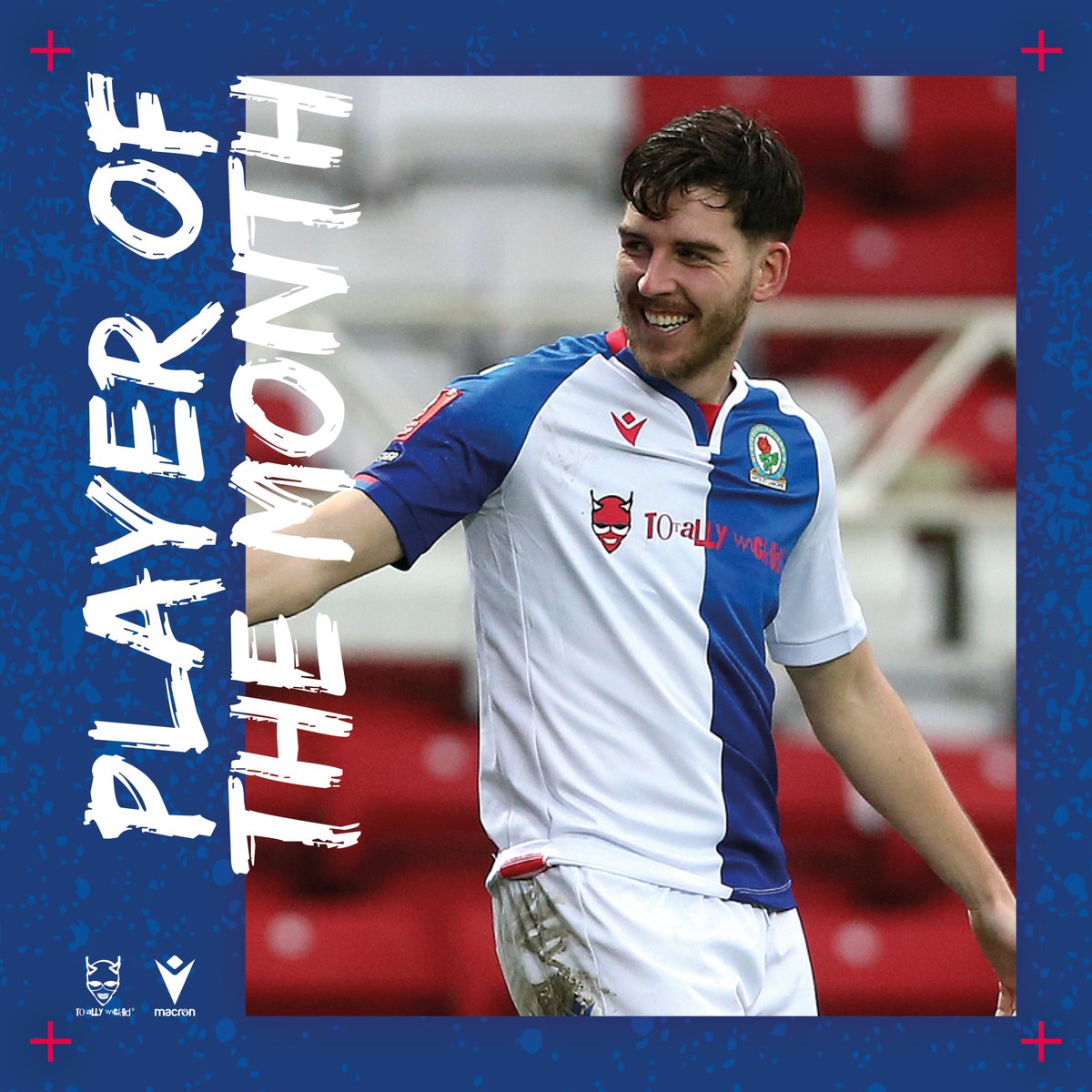 🏆 You voted <a href="/joercostello/">Joe Rankin-Costello</a> as your February Player of the Month!

That makes JRC our first two-time winner this season! 👏

#Rovers 🔵⚪️