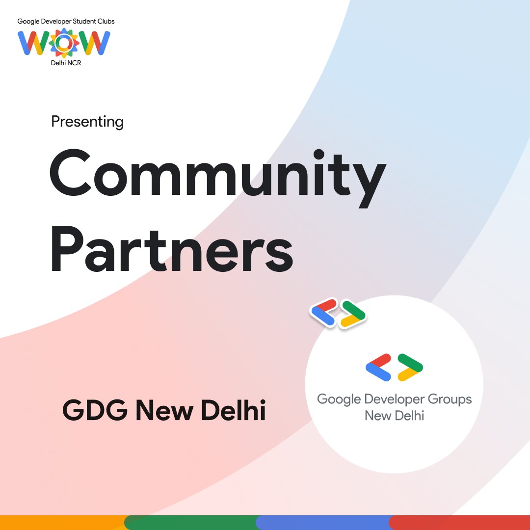 gdscWOWdelhincr's tweet photo. Exciting news! We're thrilled to announce our collaboration with our sister organization @gdg_noida and @gdg_nd. As leading organizations for tech in Delhi NCR we are coming together to bring you an event that is bigger and better than ever before 🤩🙌 

Stay tuned! https://t.co/pE2ag9JMRa