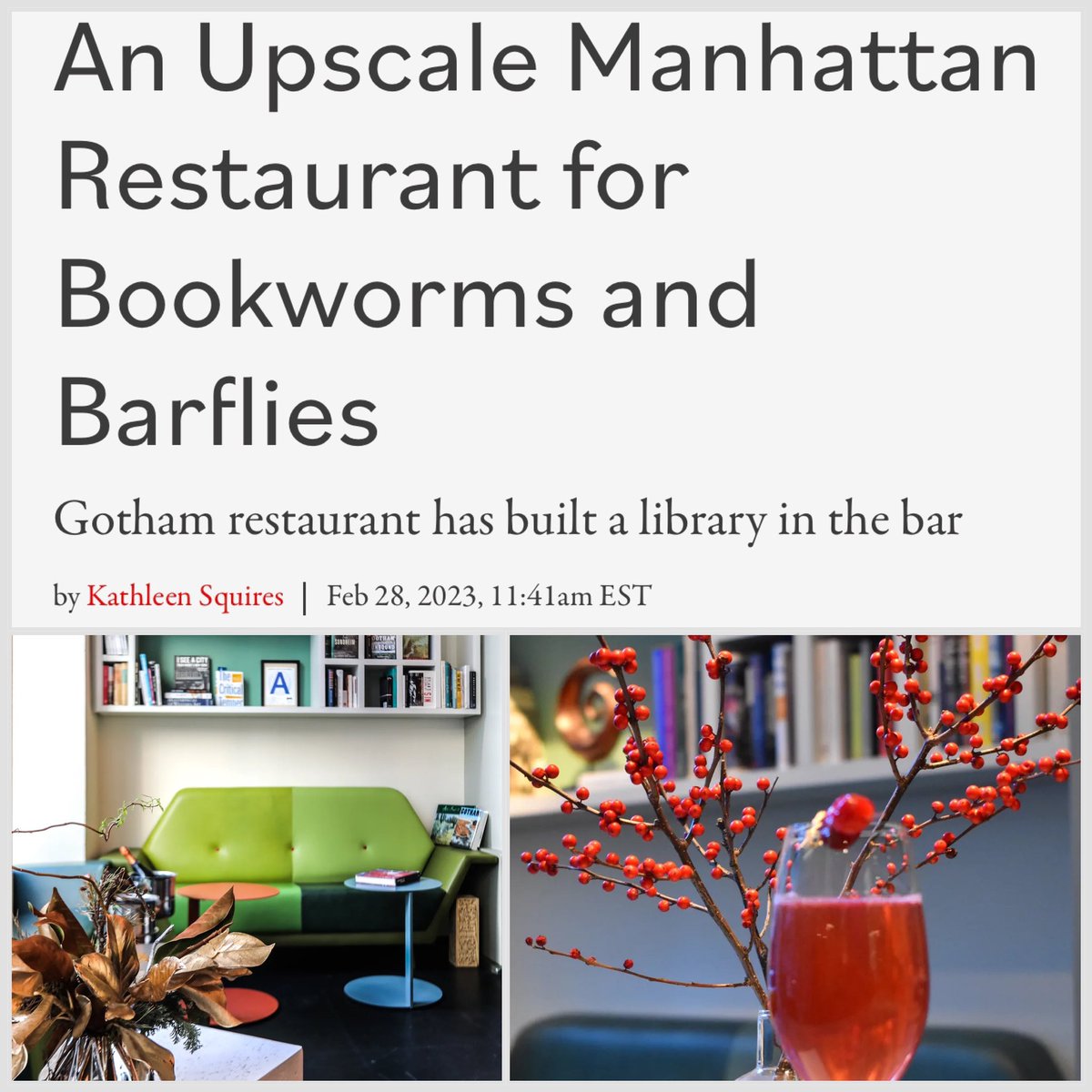 Another Reason to Love @gothamnewyork 📚!!

Visit @eater_ny to read the article. Look for #SerendipiTea - we are there! 

#NYCFineDining #BestOfNYC 

#TeaTime #Tea #Teas #AfternoonTea #TeaLover #TeaDrinker #TeaLife #ArtisanalTea #OrganicTea #KosherTea #SeriousTea #SerendipiTeaUSA