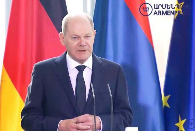 Olaf #Scholz emphasizes the right of self-determination of #NK citizens for the resolution of the conflict 

#Armenia #Yerevan #Germany #Azerbaijan #NagornoKarabakh #Baku #Karabakh 

MORE HERE: armenpress.am/eng/news/11054…