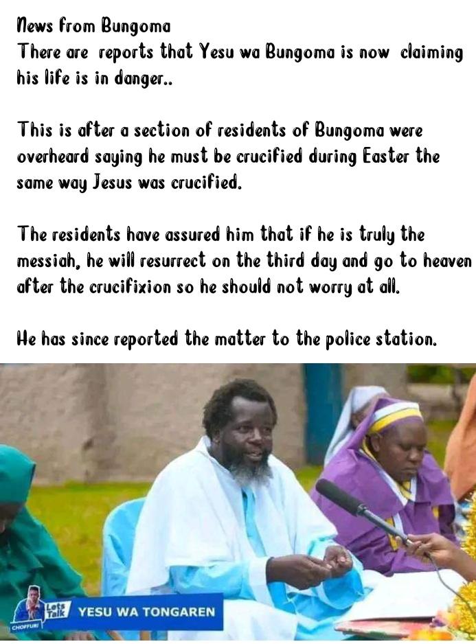 Bungoma will drive us to hell😂😂