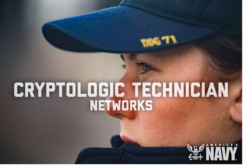 NavyJobsCHS's tweet photo. As a Cryptologic Technician Networks, you fight in the battlespace of the future. Use state-of-the-art technology to perform offensive and defensive cyber operations, investigating and tracking enemies while also protecting our networks from attacks. As … https://t.co/3SPcuF4GN8 https://t.co/zhk6HOOzE1