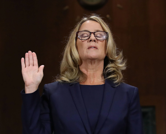 smc429's tweet image. Christine Blasey Ford. Say her name. She's the brave woman who had to move how many times because she's been mercilessly harassed over warning America about Brett Kavanaugh, and here OUR FBI were the ones who snuck Brett in, discrediting her?
Oh hell no.
#RemoveWray
