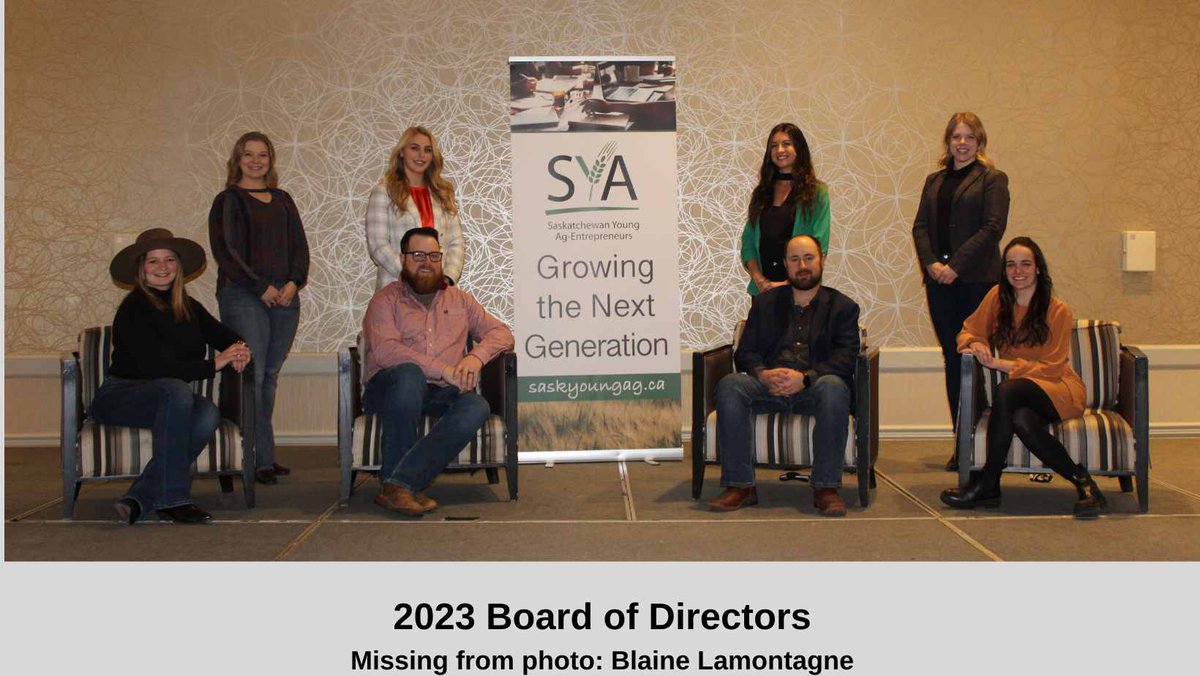 👋Many new followers- perfect time for an intro to our Board of Directors. Learn more about them and the organization on our website: ow.ly/raxp50Ij5OE

#leadership #AgProud #SaskAg #professionaldevelopment