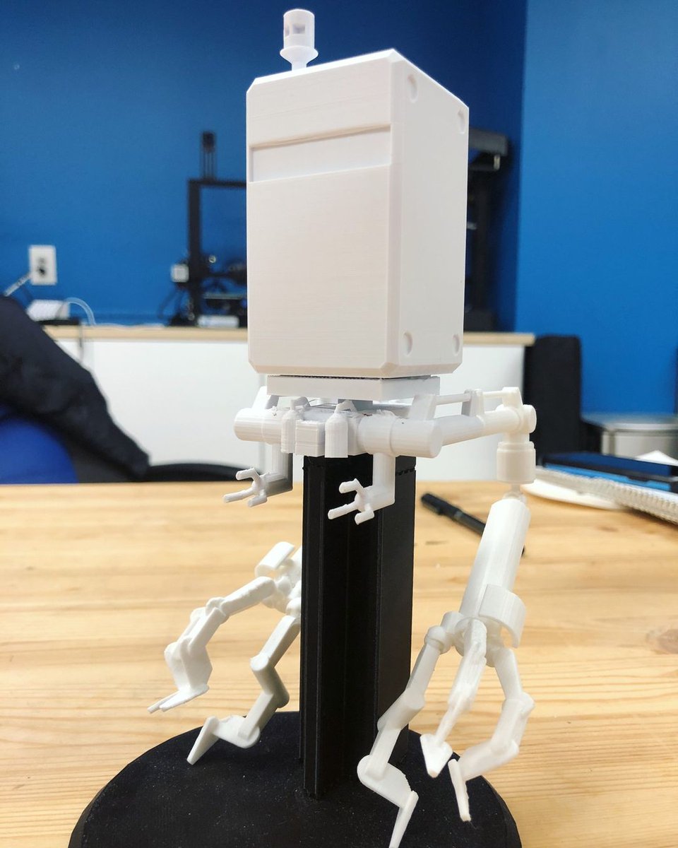 mech_solutions's tweet image. Check out this NieR:Automata Pod! There were a lot of small parts we had to print out in order to get the details down 🤖

#3dprinting #3dprint #3dmodeling
