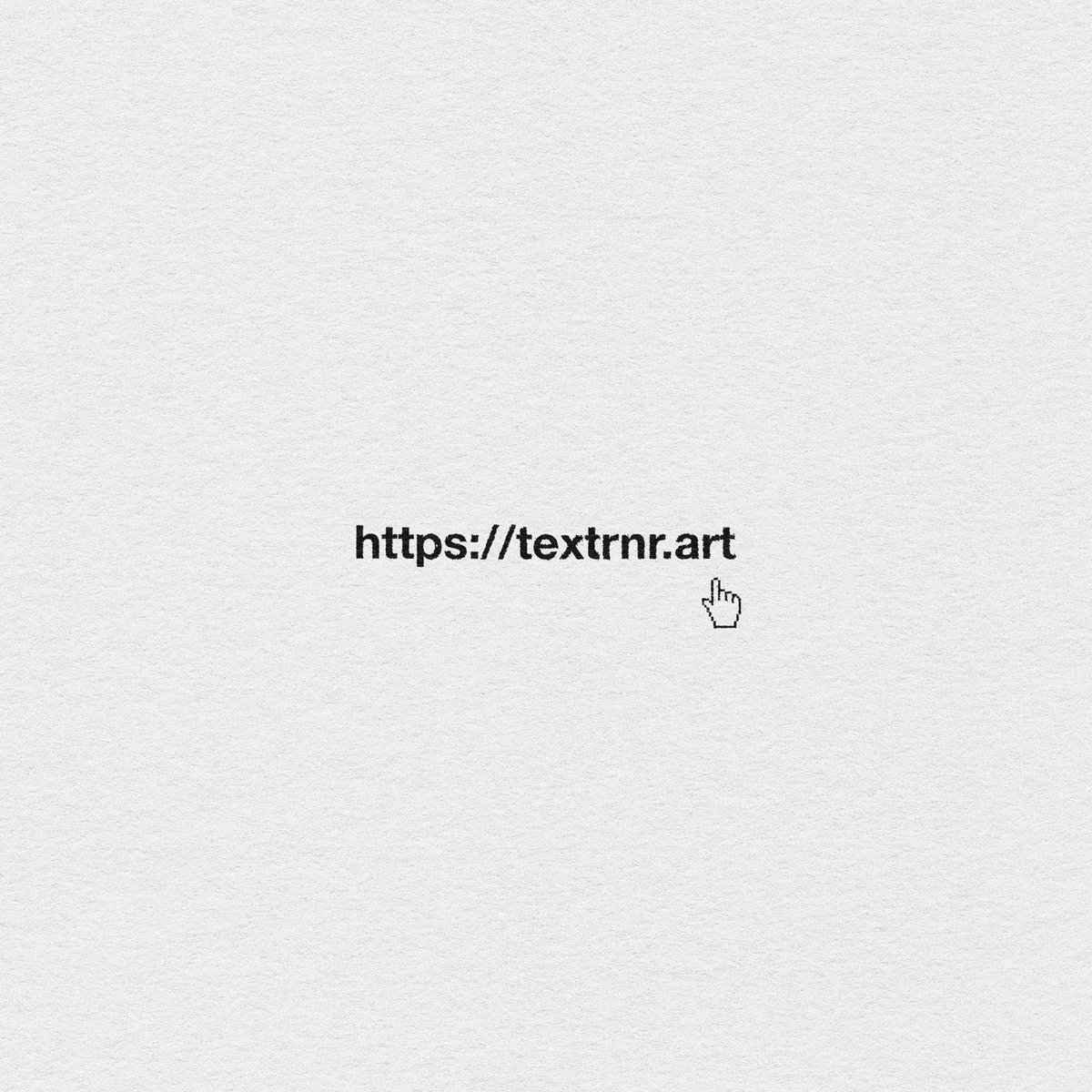 My Allowlist is online ✨

Don’t rush it. You have the time! 

I will check every wallets and handpick wisely. I’ll share the final Community Allowlist soon! 

→ textrnr.art