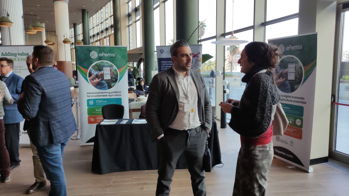 HispatecAGRO's tweet photo. 📅 En el día hoy, ha tenido lugar la conferencia de proveedores de #MetroFoodSourcing, en dónde en #Hispatec hemos presentado #Efemis, la nueva plataforma avanzada para la #AgriculturaSostenible adaptada al #SIEX y el nuevo cuaderno de campo digital. https://t.co/DLJxECUTTV