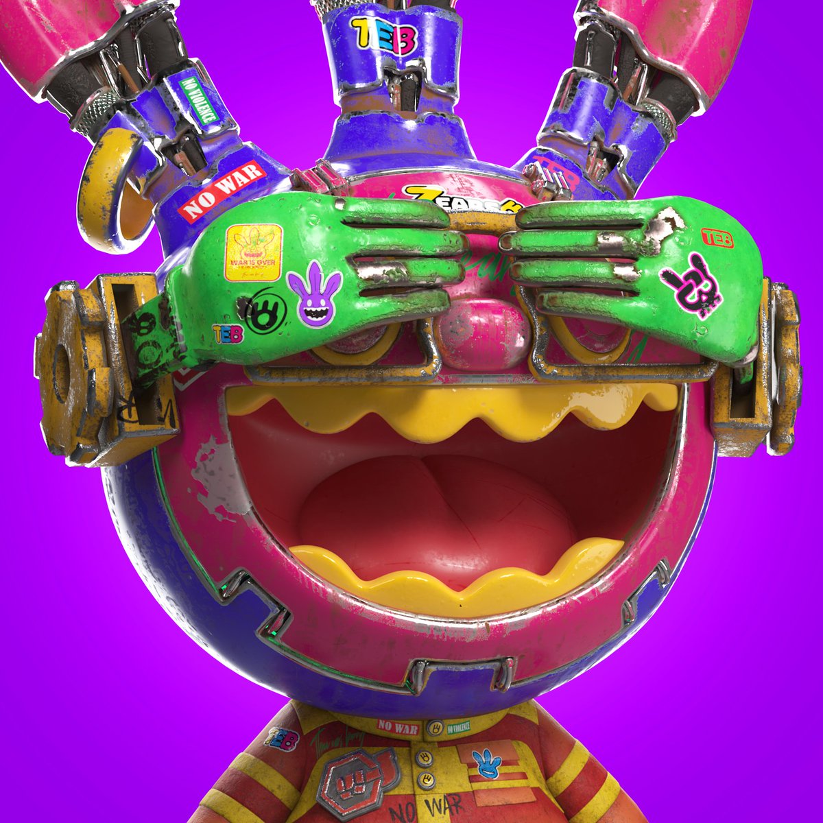 Three Ears Bunny tweet media