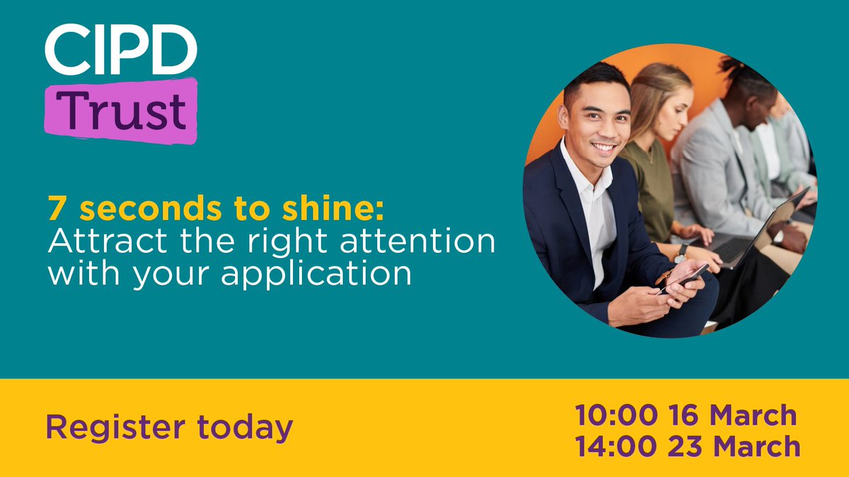 Join our free #jobseeker #webinar this month to make sure your CV shouts the loudest.

Dates on16 &amp; 23 March. Find out more &amp; register:
16 Mar: ow.ly/g6Xo50N6TGt
23 March: ow.ly/UFj350N6TJe

#CVskills #JobSearch