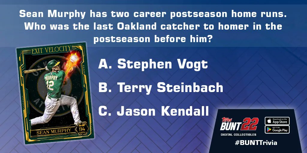 Topps® BUNT® tweet media