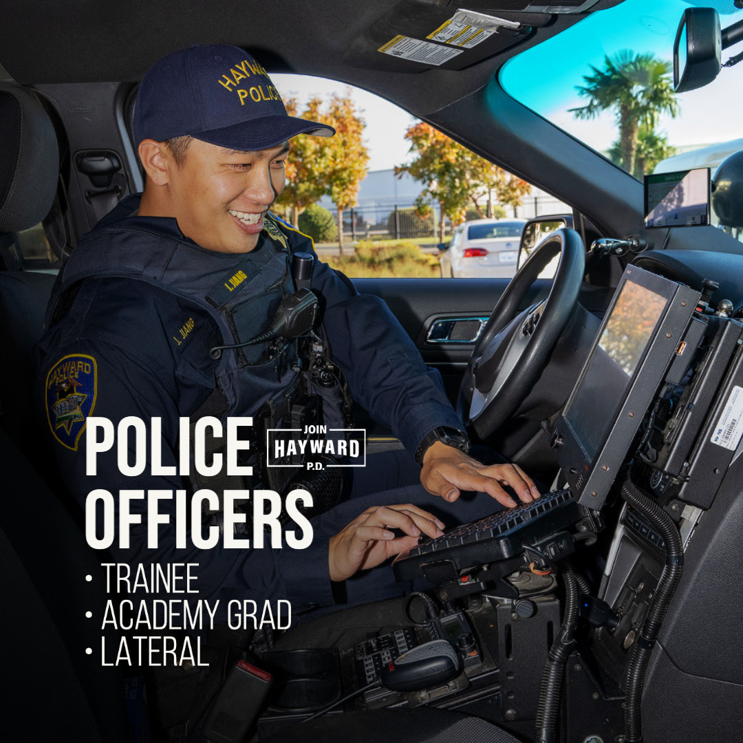 NOW HIRING! Earn from $10k-$20k in bonus when you apply to our team. Following the recent changes in COVID-19 precautions,  Hayward PD is changing the requirements for new employees. Visit our website at joinhaywardpd.com  #JoinHaywardPD #HaywardPD #HaywardCA #HaywardPolice