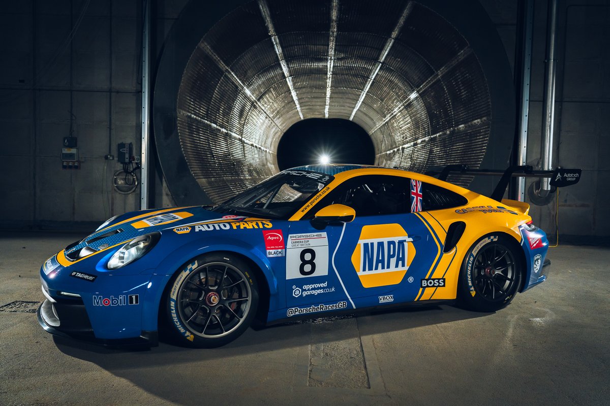 apecautomotive's tweet image. Apec are delighted to be sponsoring NAPA Racing for the 2023 season 🏁

Did you spot the Apec Black logo during the recent car livery reveal? Check out the photos below of the NAPA Racing cars for the @porschecarreracupgb and @minichallengeuk 🔥

#ApecBraking  #NAPARacingUK