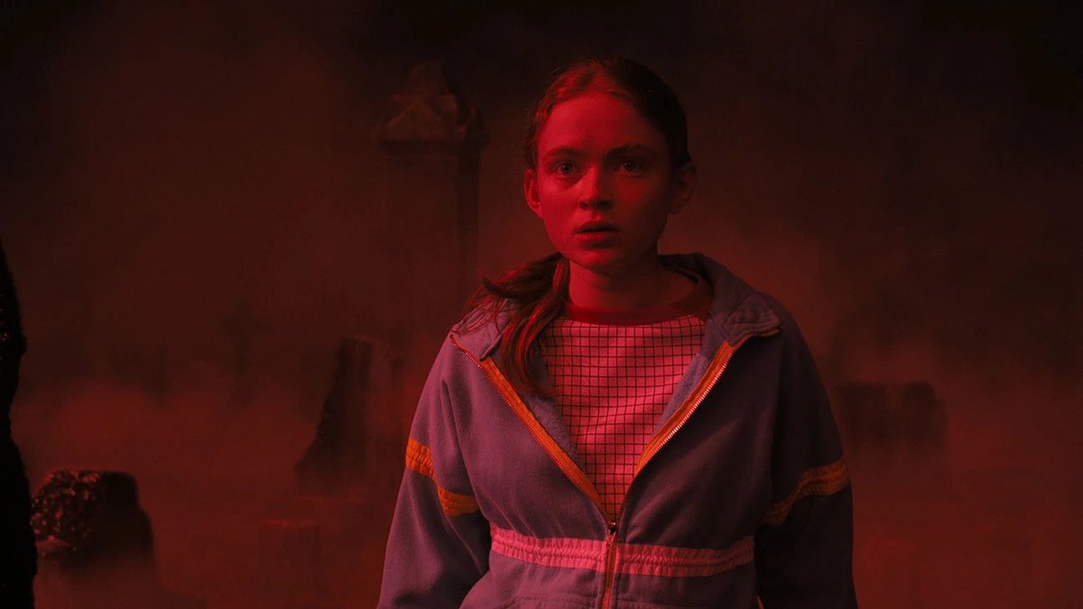 sadieposts's tweet photo. sadie sink in horror https://t.co/WDRfFt5YhT