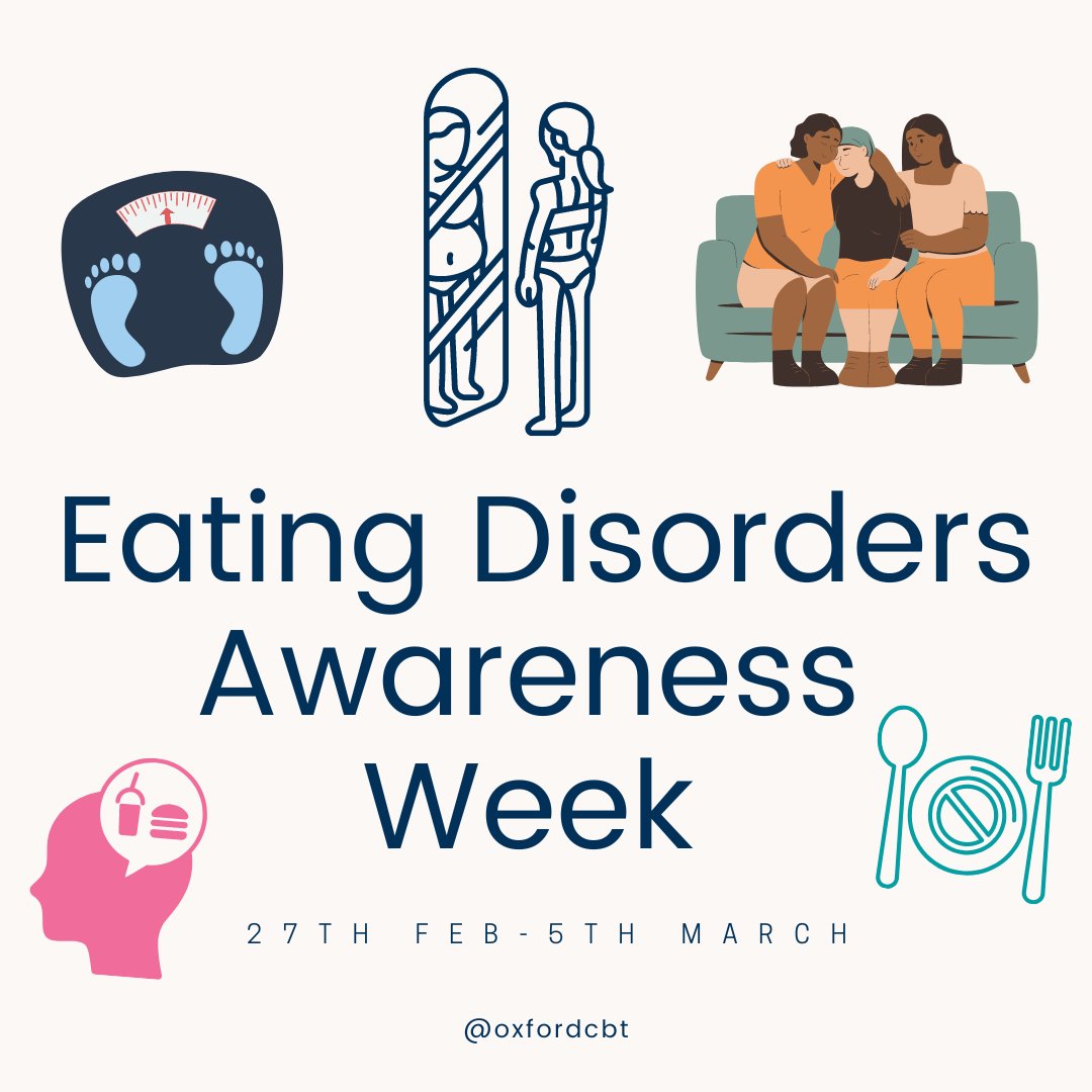 Common eating disorders include anorexia, bulimia & binge-eating affecting people of any age or gender
➡️Support ow.ly/je0E50N7feO

#eatingdisordersupport #edrecovery #anorexianervosarecovery #BED #ed #anorexiaawareness #bulimiarecovery #BDD #edaw #eatingdisorderawareness