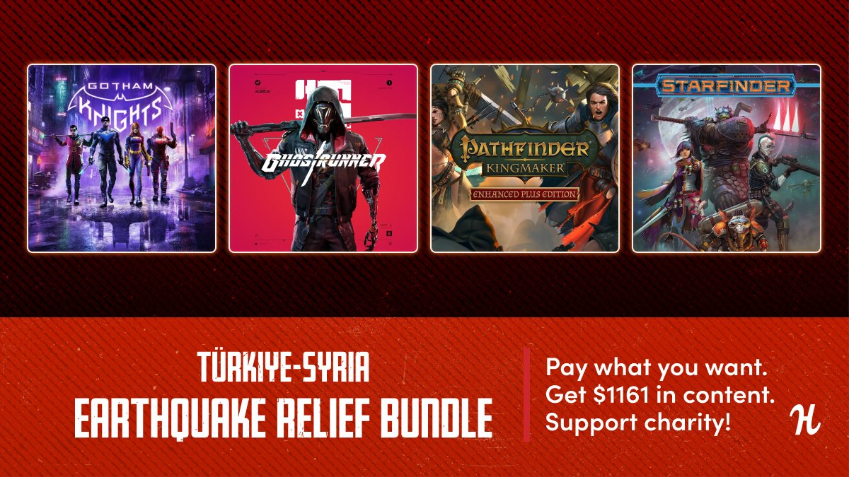 ThunderhorseCO's tweet photo. We're super proud that Flynn: Son of Crimson is included in the latest @humble bundle of games &amp; books to support Turkiye-Syria earthquake relief efforts.

100% of proceeds will go to @DirectRelief, @IMC_Worldwide and @SavetheChildren. https://t.co/PjzQs8pbDu
