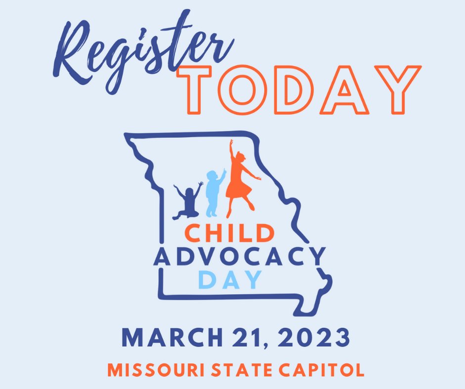 Child Care Aware MO on Twitter "Calling all advocates Register NOW for 2023 Missouri Child