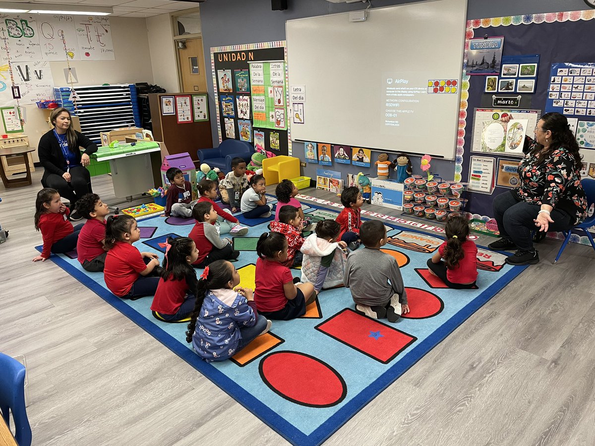 Having a marvelous morning @DobiePKSchool reading to Mrs. Jansky’s class! #ReadAcrossAmerica2023  #RISDBelieves