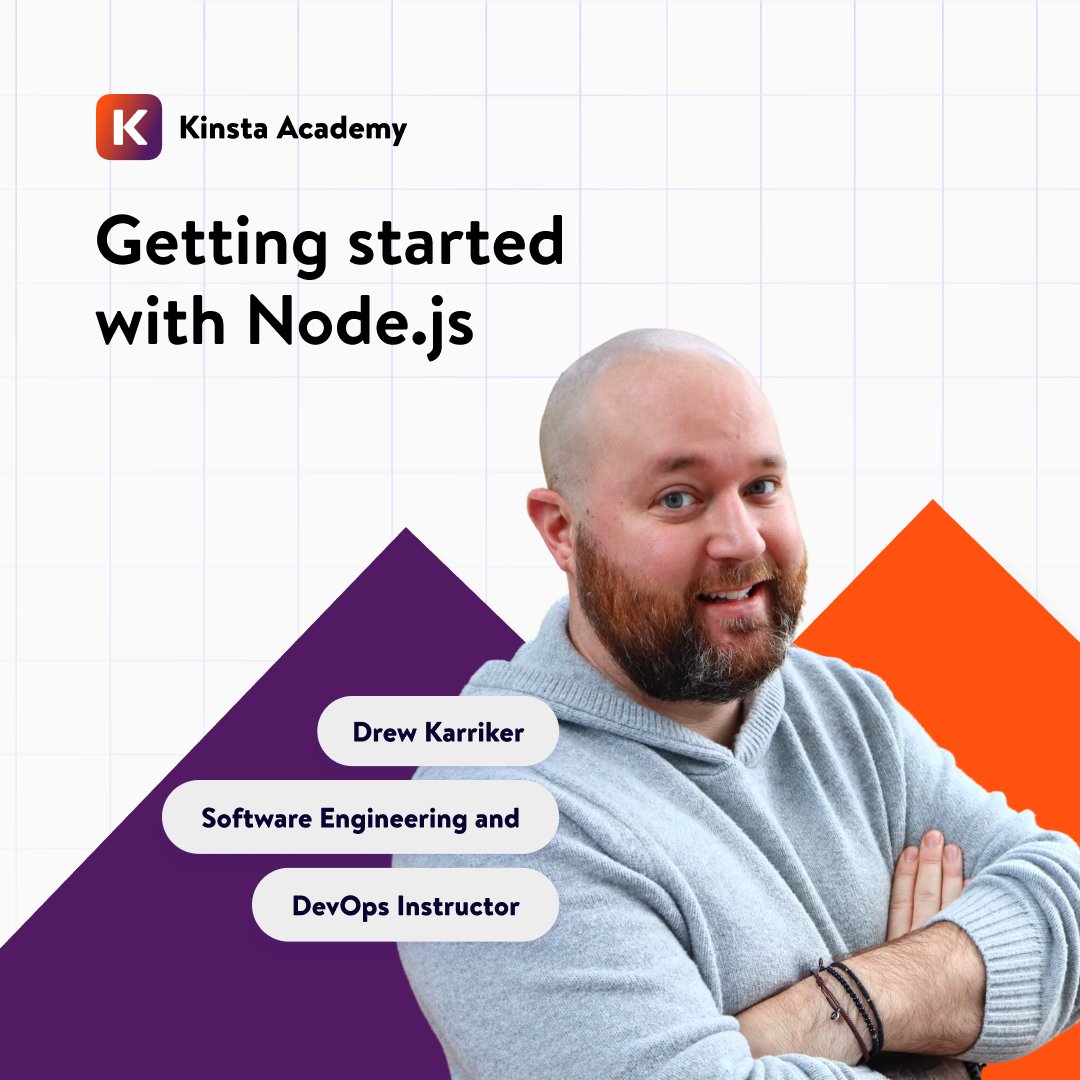 KinstaAcademy's tweet photo. First things first: Node.js isn't a programming language. It's a tool. 🛠

Dive into the world of full-stack development (and get certified in the skills you need to boost your resume) with help from expert instructor @CodingWithDrewK in this free course: https://t.co/Mly0xciMfU https://t.co/p4xTKHQRGH