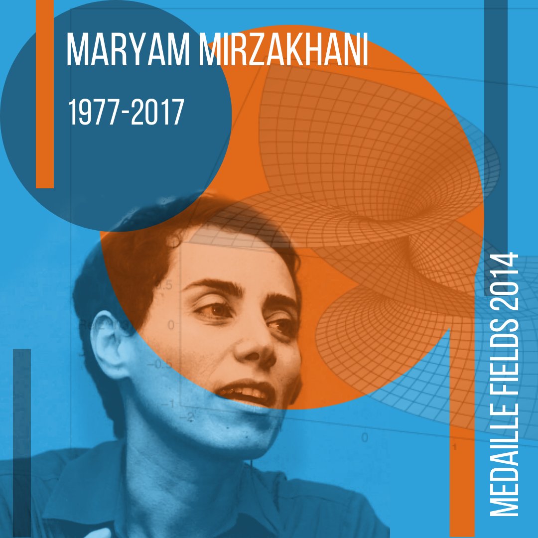 FillesEtMaths's tweet photo. 🌸 En ce mois de mars, rendons hommage aux femmes des sciences qui ont changé le monde ! 
👩‍🏫 Aujourd'hui, découvrons ensemble Maryam Mirzakhani, mathématicienne et première femme iranienne médaillée Fields. https://t.co/SyEFaDemcA