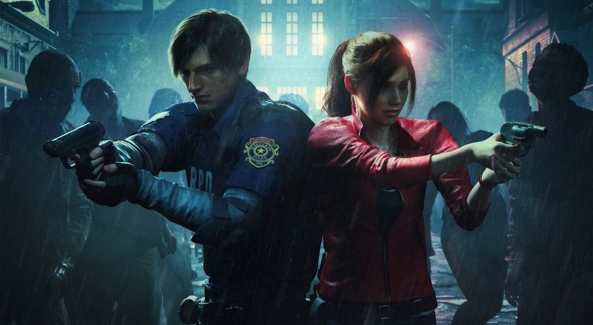 ShiinaBR's tweet photo. FORTNITE X RESIDENT EVIL

Leon Kennedy &amp; Claire Redfield will be coming to the Item Shop in Chapter 4 - Season 2, according to information sent to @HYPEX &amp; me! https://t.co/E6jESYwTwV
