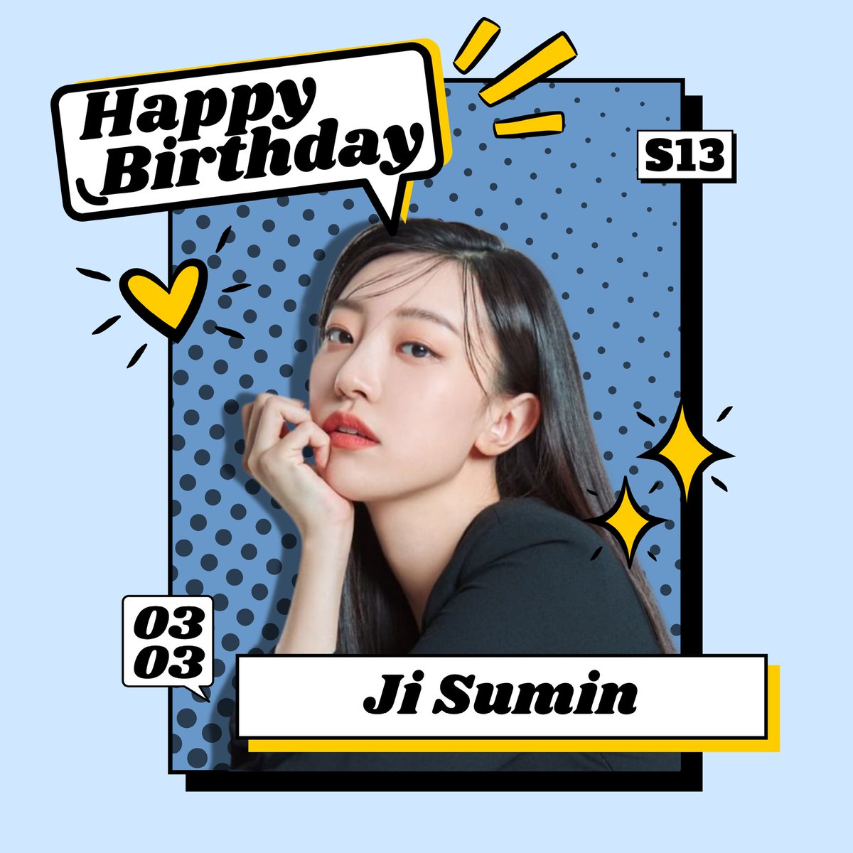 shah_13_'s tweet photo. [🥳] Happy Birthday to Ji Sumin!

#HappySuminDay #JiSumin

@SONAMOO_SuMin https://t.co/k5PrybYZhR