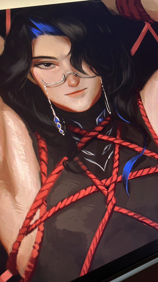mitsubatchi_'s tweet photo. Oh I go to hell #genshinimpact #fanart #pantalone #genshinfanart https://t.co/kmmKfYAfQo