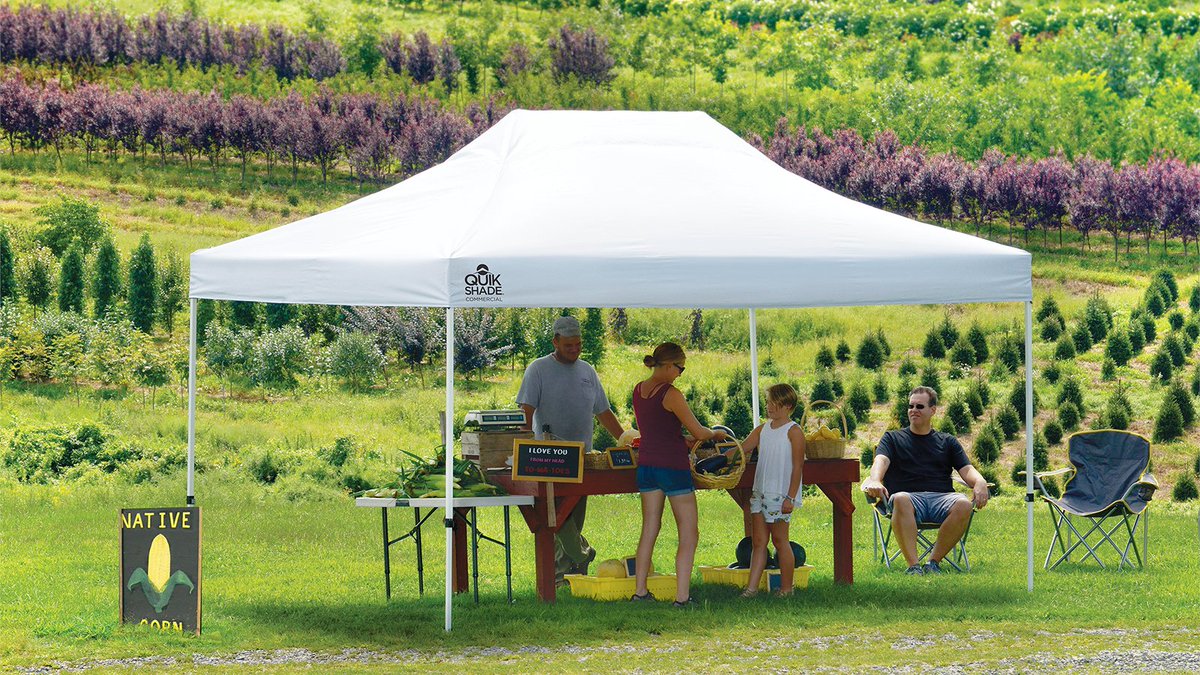 Whether you’re selling flowers, soaps, honey or more - Quik Shade offers the perfect canopy for your business. 🌽

hubs.ly/Q01DRCqB0

#quickshade #popupcanopy