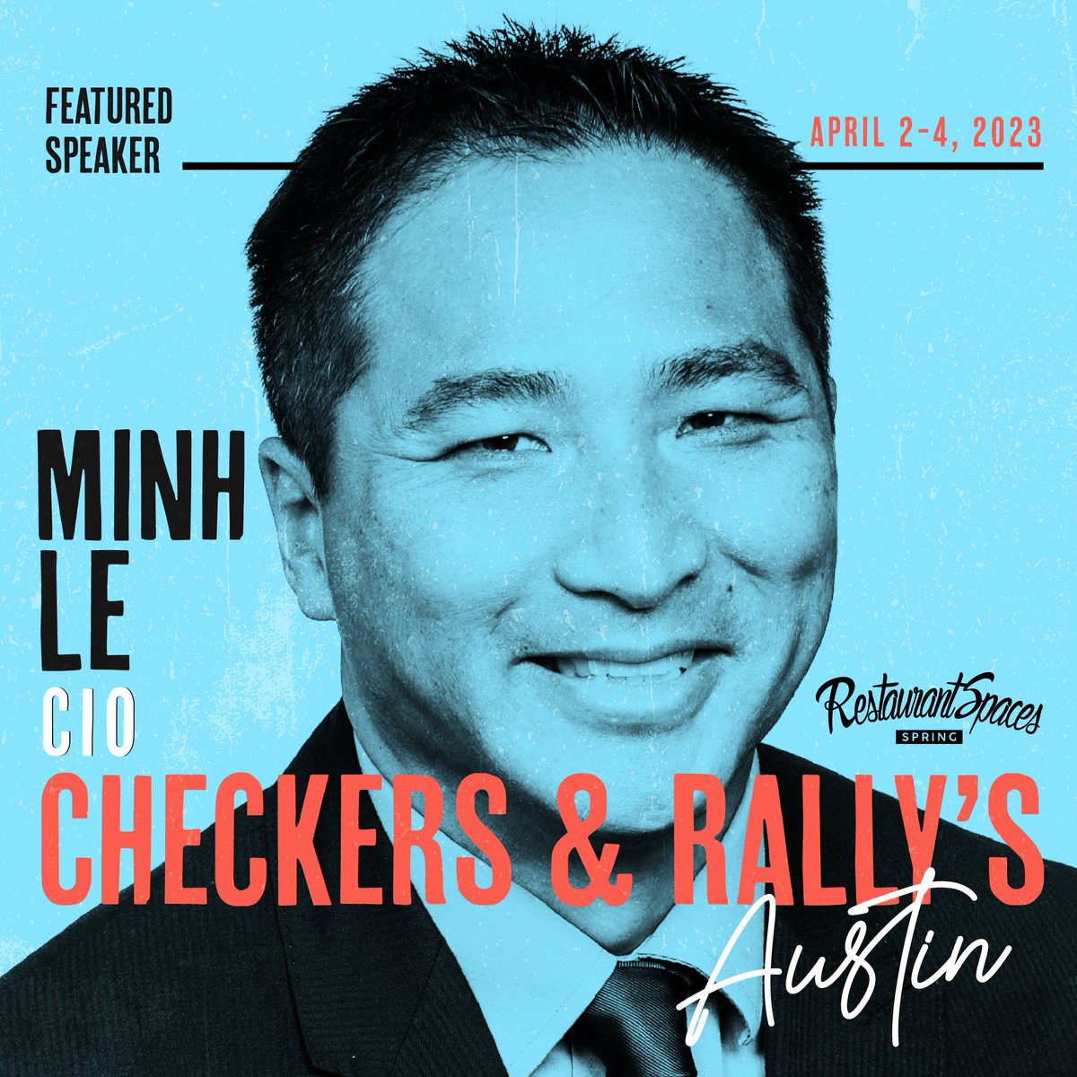 Excited to announce Minh Le, CIO at Checkers &amp; Rally's, is the latest addition the RestaurantSpaces lineup! We'll get Minh's take on lessons learned deploying AI-powered voice ordering at the drive-thru and other innovations to come.
#restauranttech #drivethru #RestaurantSpaces
