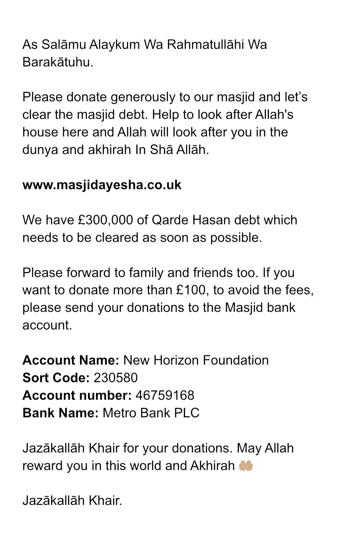 Masjid Ayesha (@Masjid__Ayesha) / Twitter