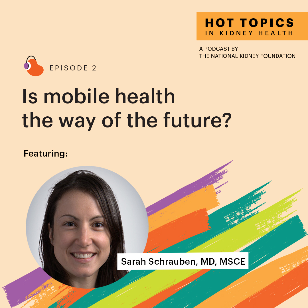 NKF Carolinas (@nkfcarolinas) on Twitter photo In the COVID-19 era, #telehealth has suddenly become a normal part of life. In this episode, we spoke with researcher <a href="/SarahJSchrauben/">Sarah Schrauben MD, MSCE</a> to discuss how it's impacting kidney patients and the implications it has for the future of kidney care. Start listening: kidney.org/podcast/hot-to… In the COVID-19 era, #telehealth has suddenly become a normal part of life. In this episode, we spoke with researcher <a href="/SarahJSchrauben/">Sarah Schrauben MD, MSCE</a> to discuss how it's impacting kidney patients and the implications it has for the future of kidney care. Start listening: kidney.org/podcast/hot-to…
