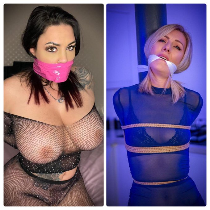 As If Myself and @Rara_Ohlalaa Are Getting Kinky 😈 

Message Either One of Us to Order Your Bondage Custom